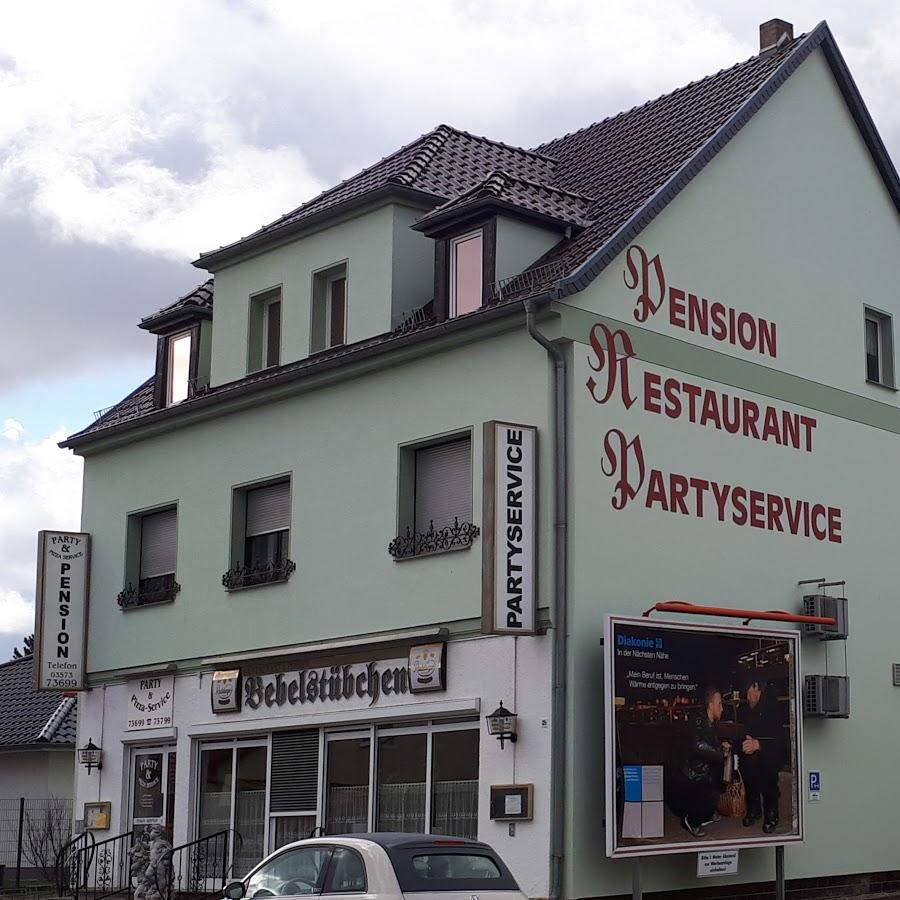 Restaurant "Restaurant & Pension Bebelstübchen" in  Senftenberg