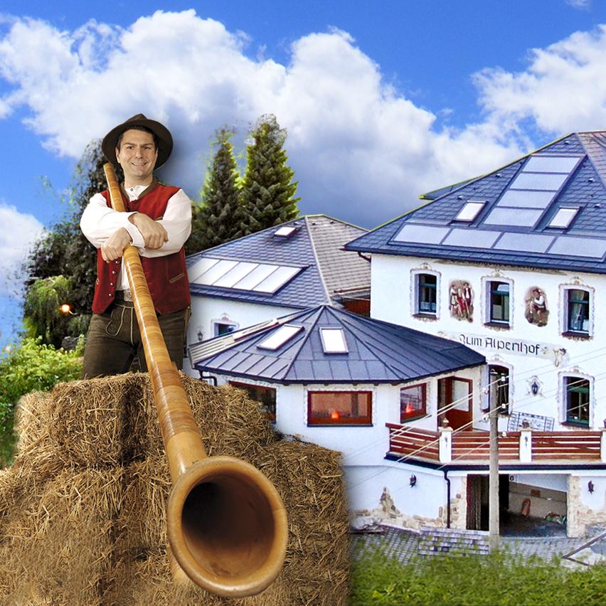 Restaurant "Hotel Alpenhof - Swen Fickelscherer" in Markneukirchen