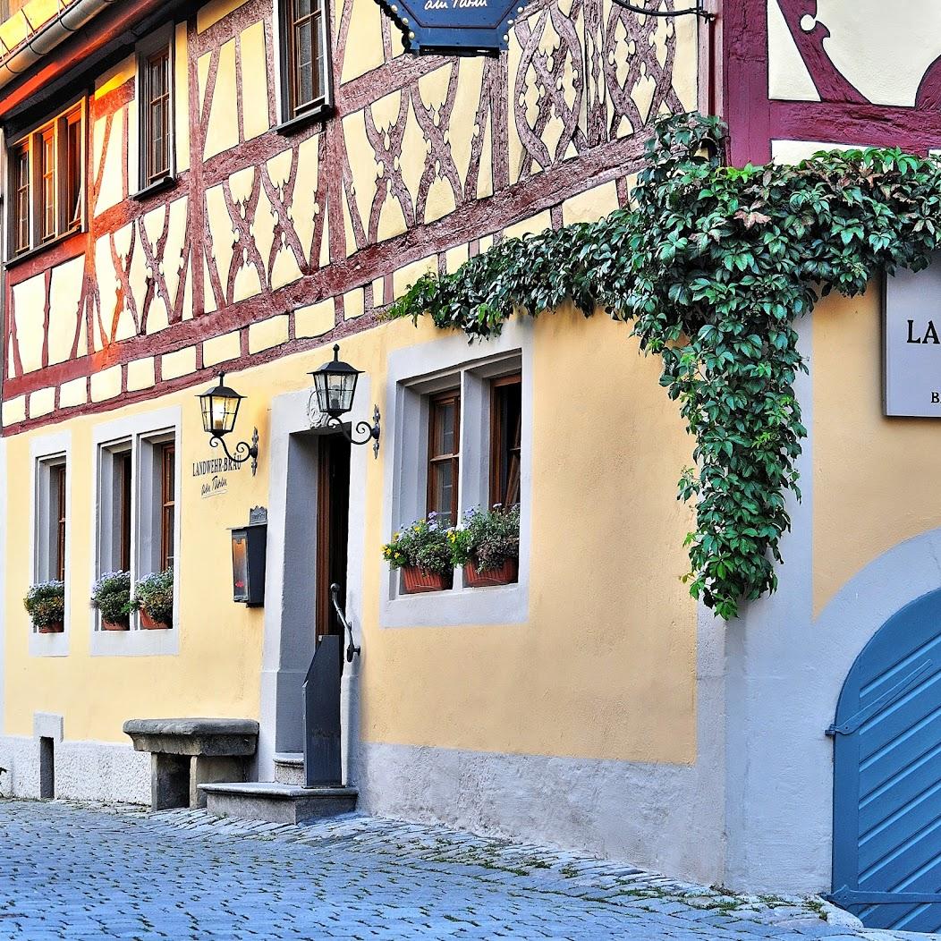 Restaurant "Landwehr-Bräu am Turm" in Rothenburg ob der Tauber