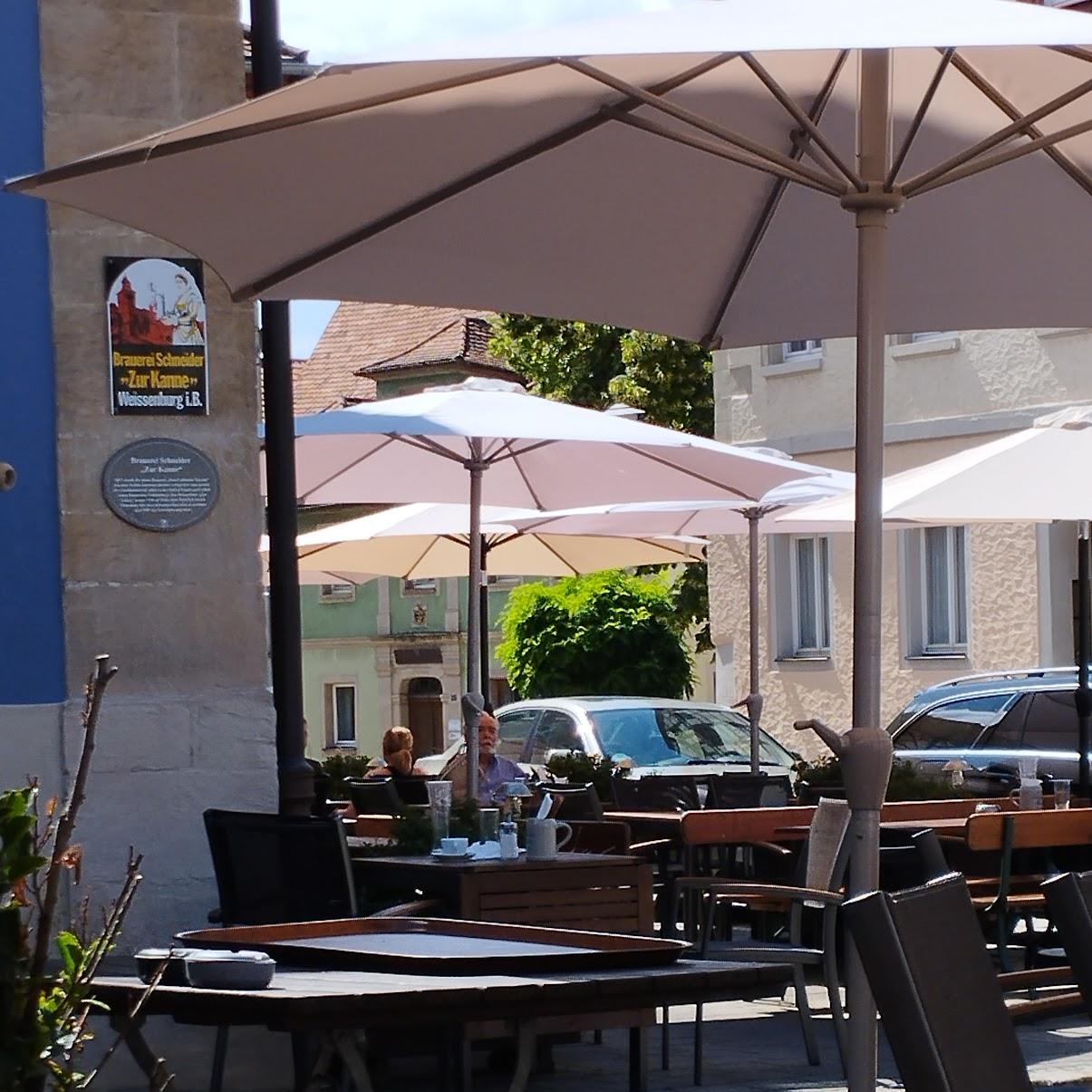 Restaurant "Bräustüberl Zur Kanne" in Weißenburg in Bayern
