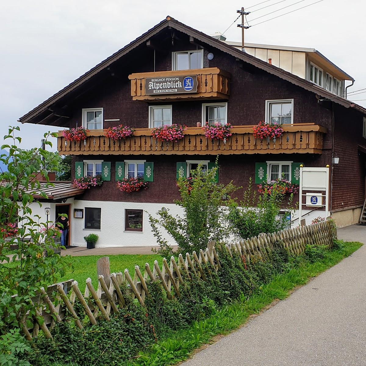 Restaurant "Alpenblick Pension u. Berggasthaus" in  Waltenhofen