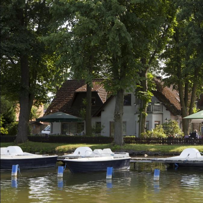 Restaurant "Pension Klosterblick" in Lindow (Mark)