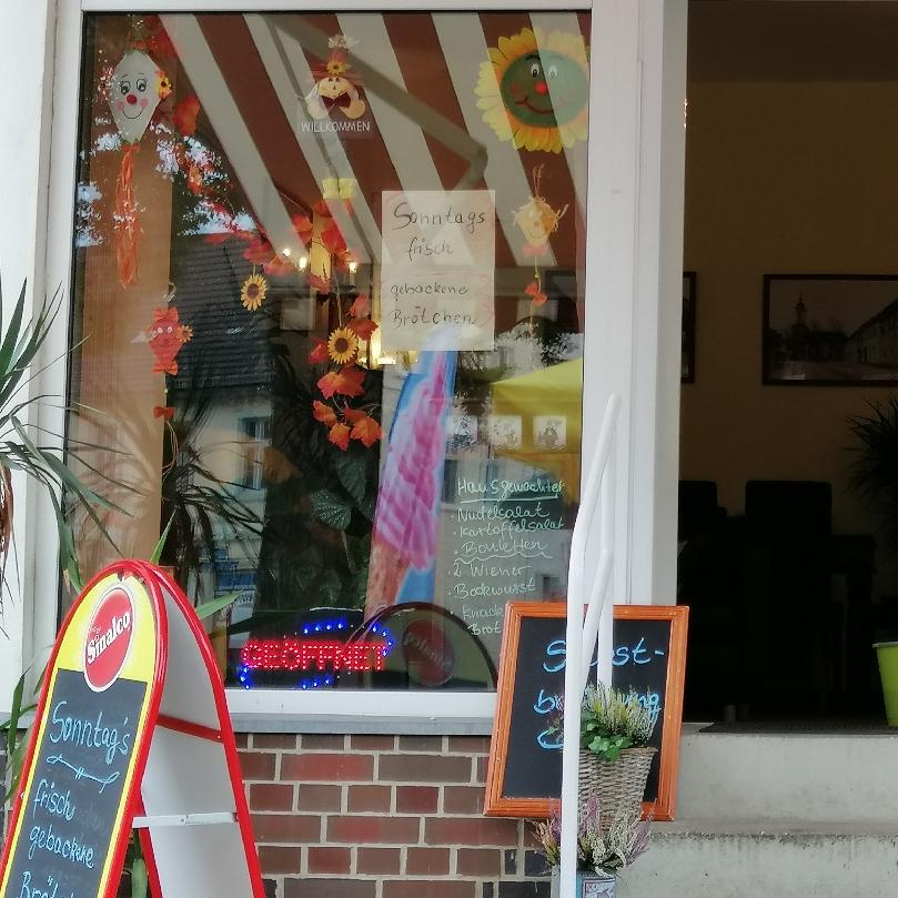 Restaurant "Lindower Stadtcafé" in Lindow (Mark)