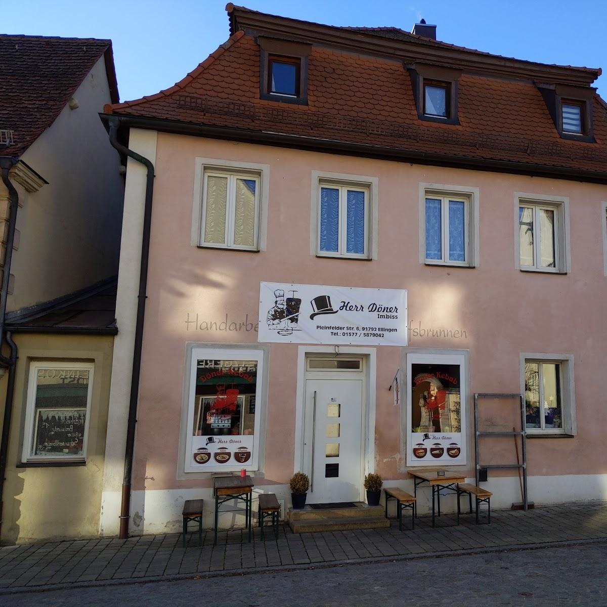 Restaurant "Herr Döner" in Ellingen