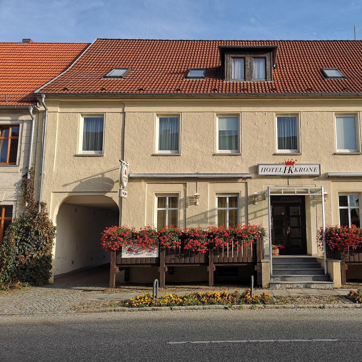 Restaurant "Hotel Krone" in Lindow (Mark)