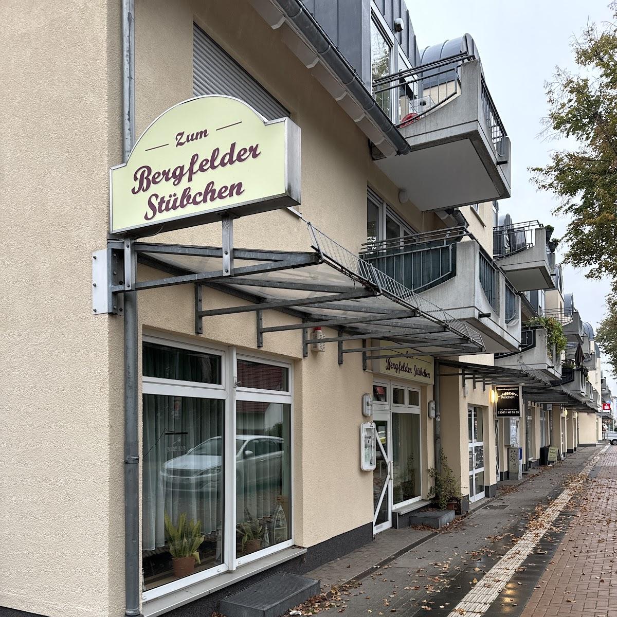 Restaurant "Gaststätte Bergfelder Stübchen" in Hohen Neuendorf