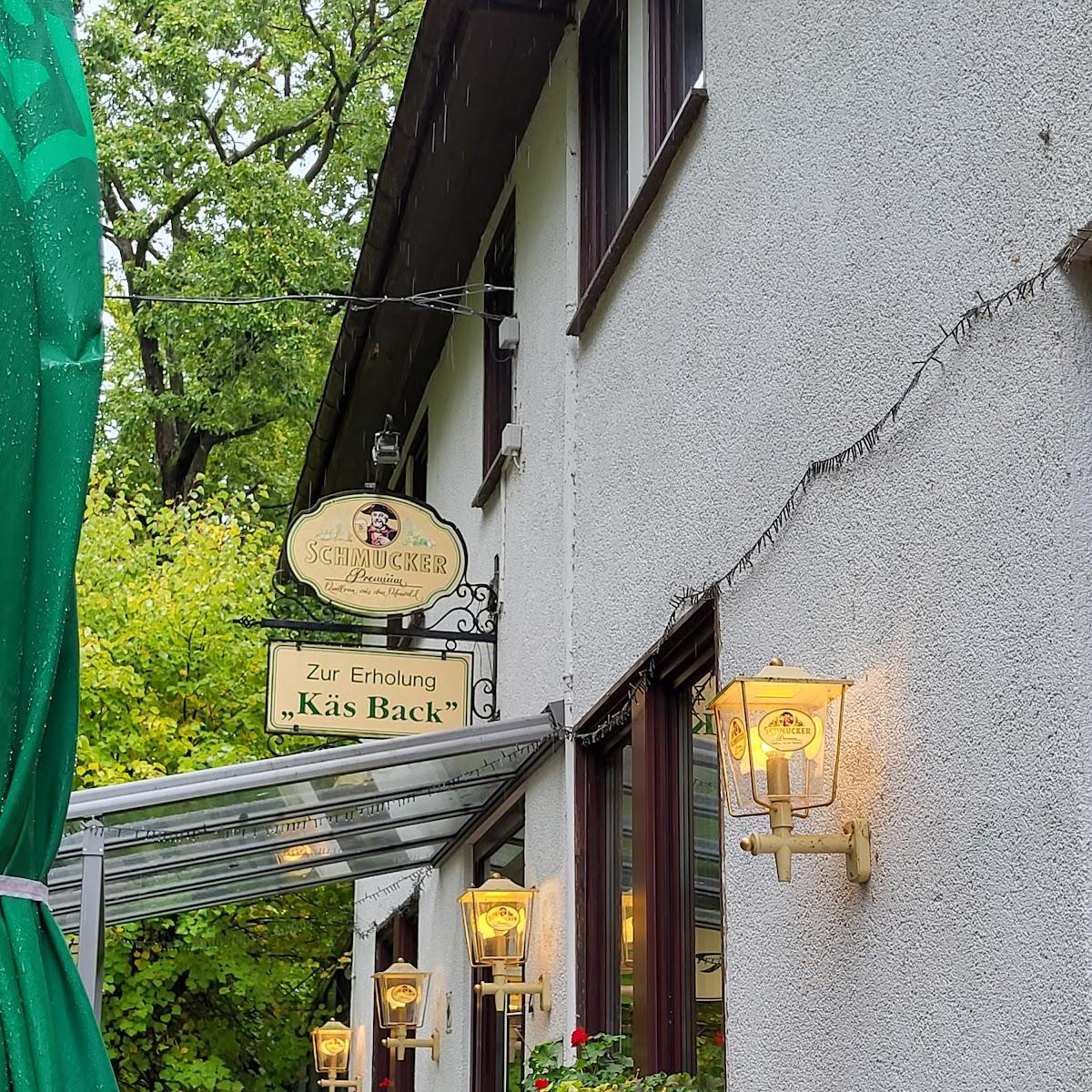 Restaurant "Käs Back" in Erbach