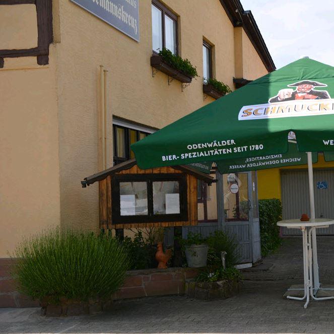 Restaurant "Habermannskreuz Waldgaststätte" in Erbach