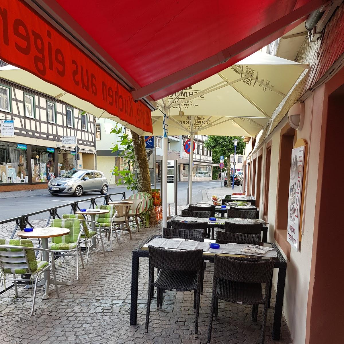 Restaurant "Eiscafé Bistro Dolomiti" in Michelstadt