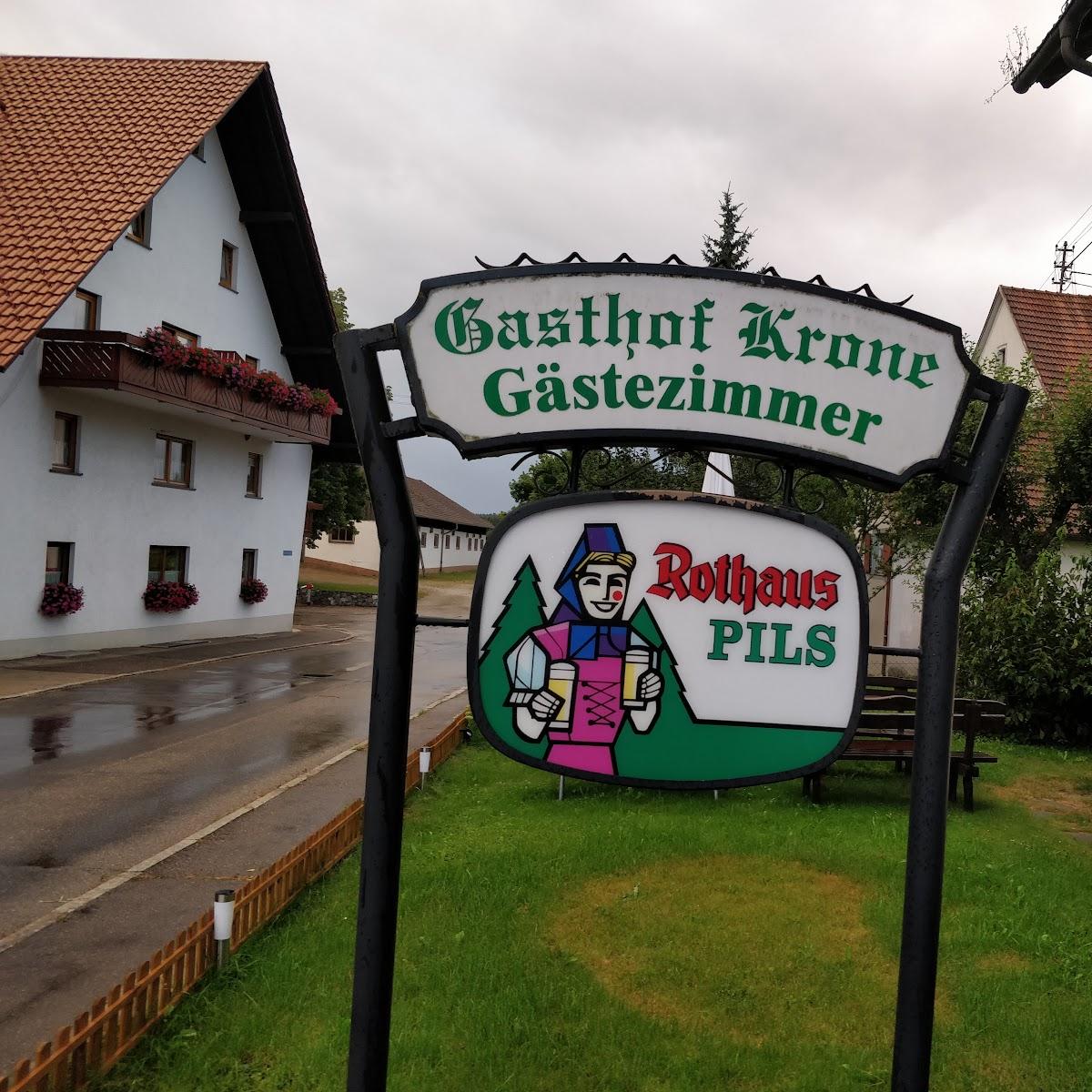 Restaurant "Gasthof Krone" in Löffingen