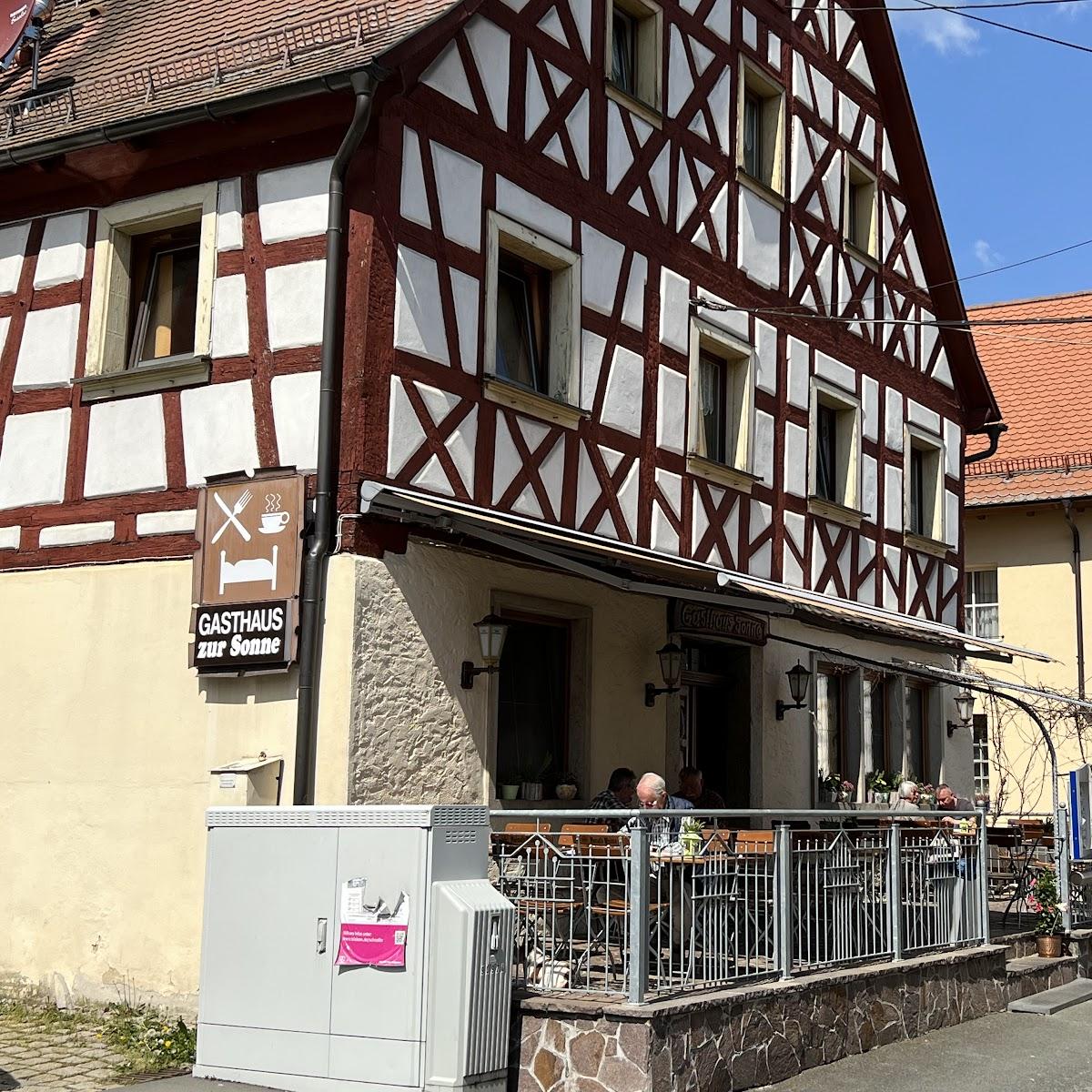 Restaurant "Gasthaus zur Sonne" in Waischenfeld