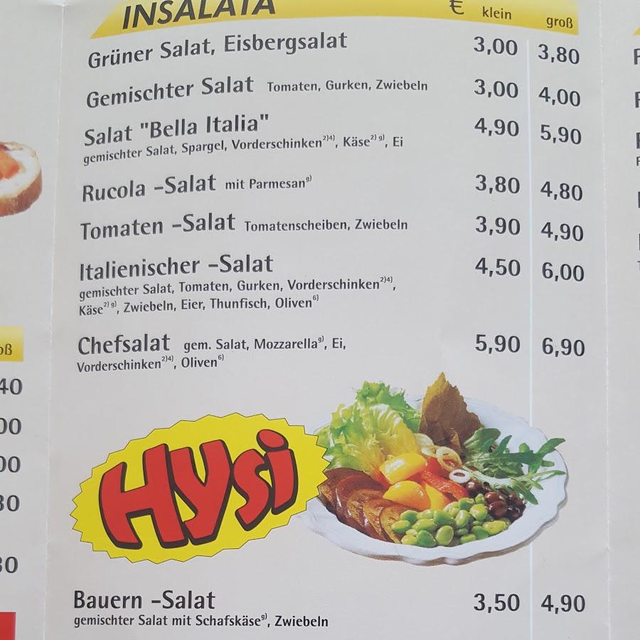 Restaurant "Pizza Service bei Hysi" in  Haßfurt