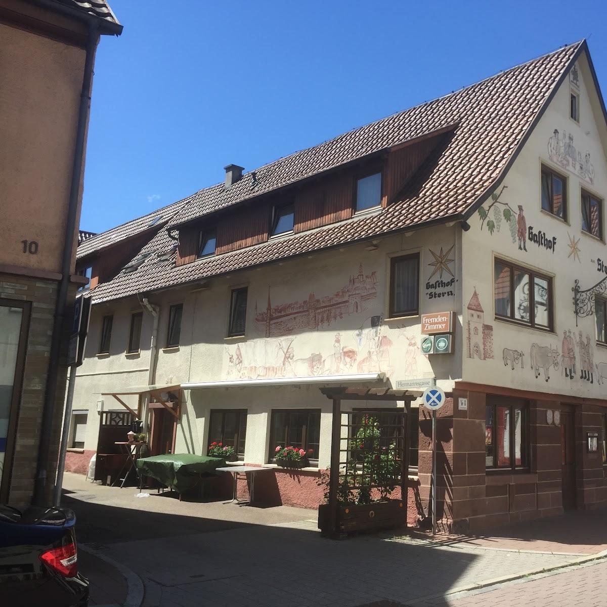 Restaurant "Gasthof Stern" in Weil der Stadt