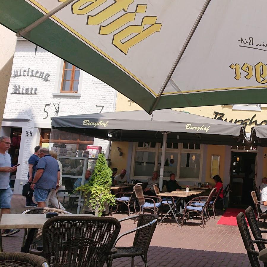 Restaurant "Wirtshaus Burghof" in Brüggen