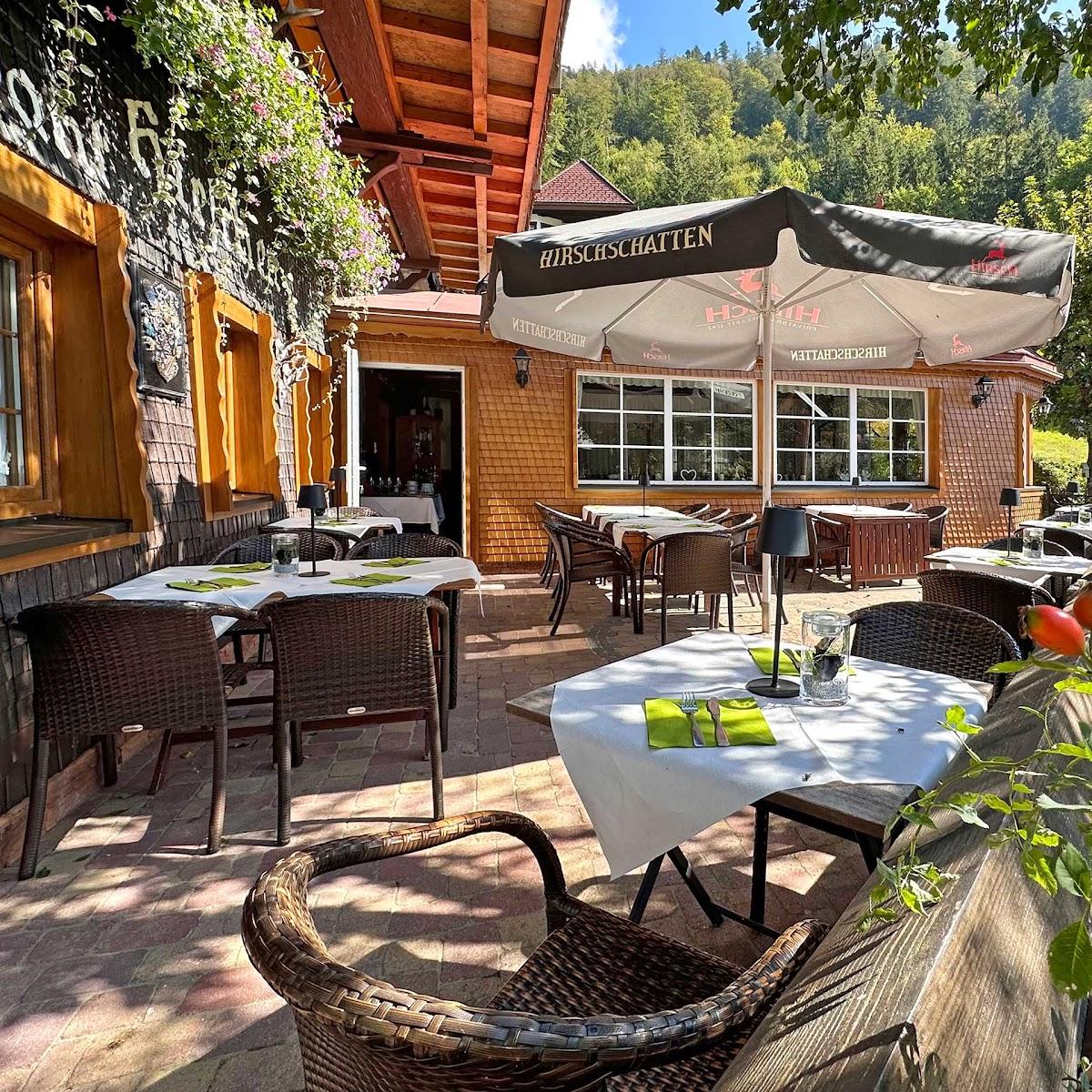 Restaurant "Hotel Hirschen Menzenschwand" in Sankt Blasien