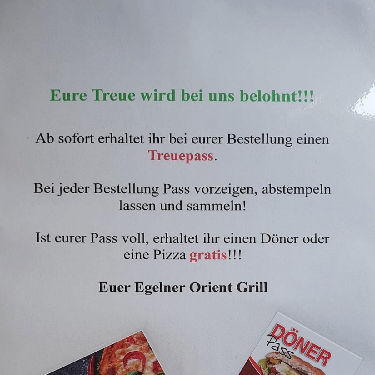 Restaurant "er Orient Grill" in  Egeln