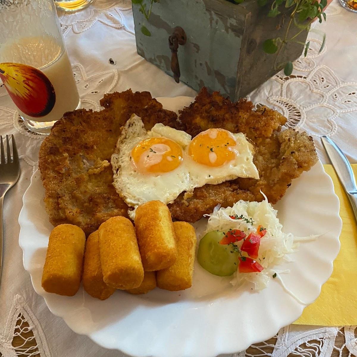 Restaurant "Albrechts Grillstube" in Oberwiera