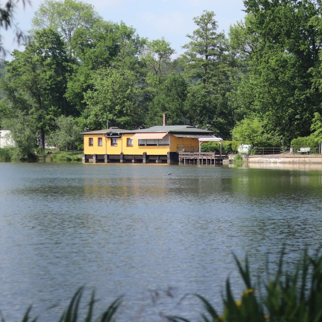Restaurant "Biergarten am Schwanenteich" in  Waldenburg