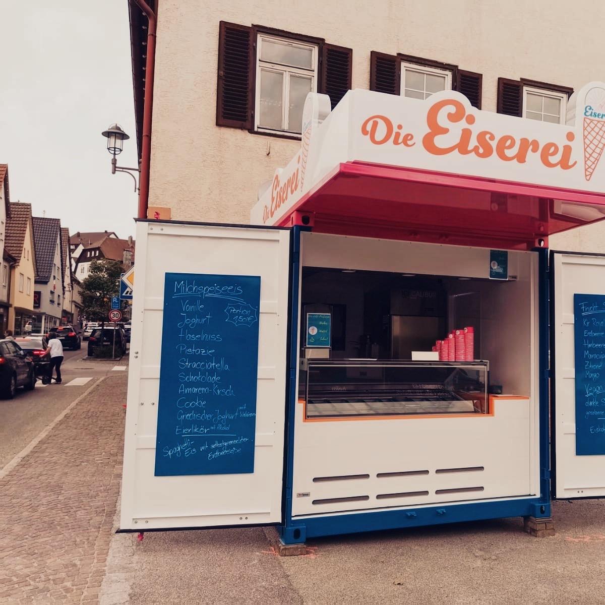 Restaurant "Die Eiserei Container" in  Weissach