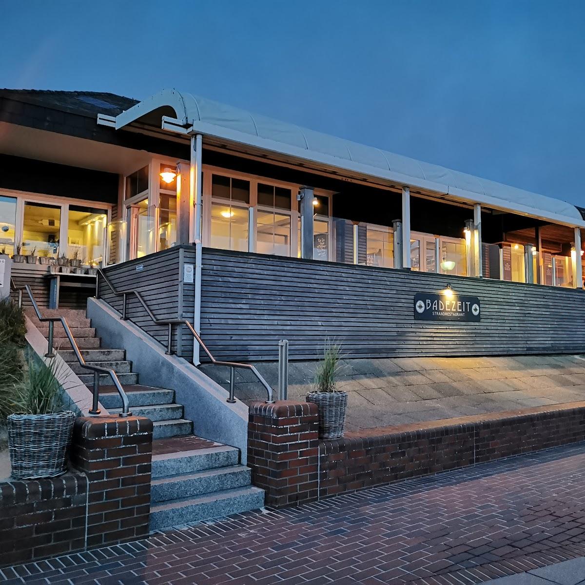Restaurant "Strandrestaurant Badezeit" in Sylt