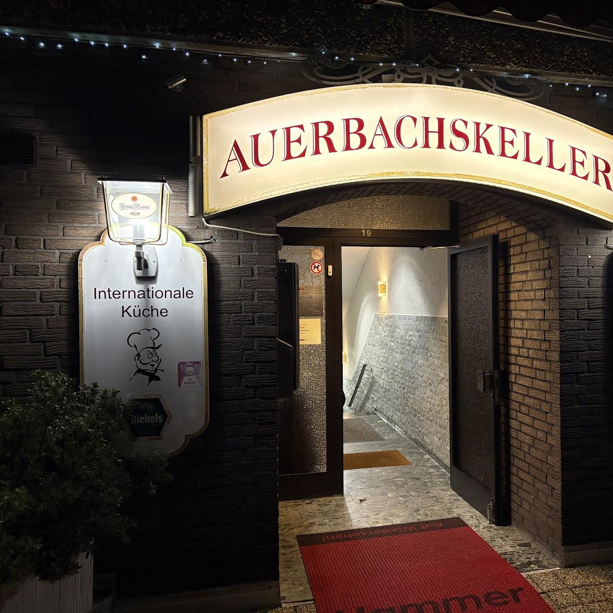 Restaurant "Gaststätte Auerbachskeller" in Wesel