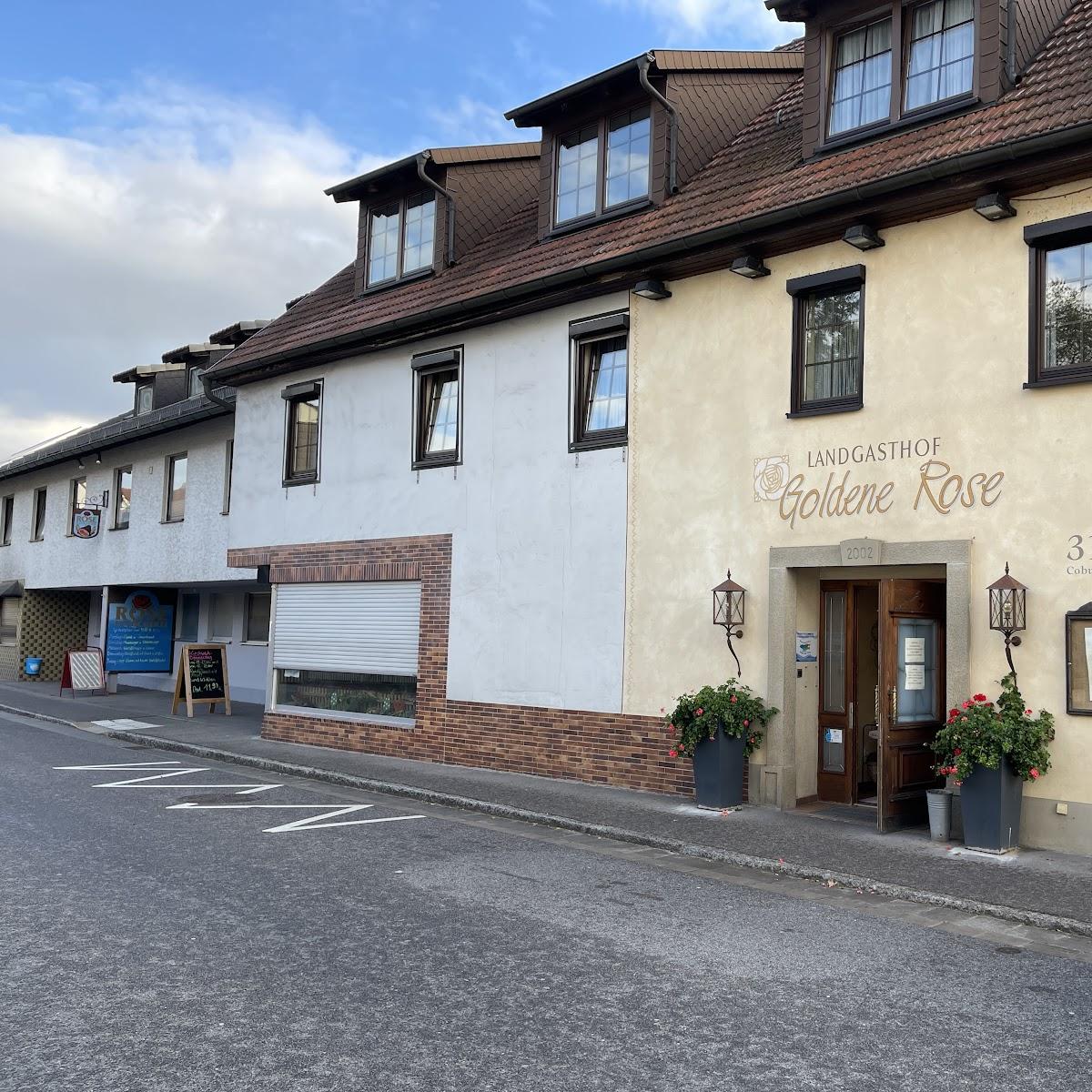 Restaurant "Goldene Rose" in Grub am Forst