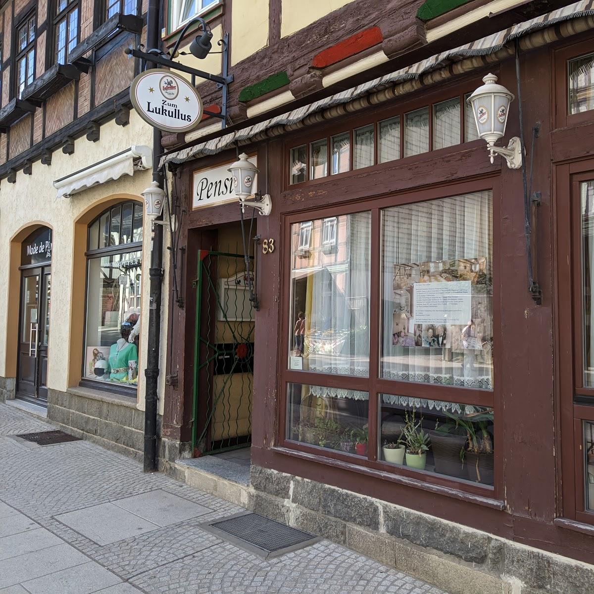 Restaurant "Gaststätte Zum Lukullus" in  Wernigerode