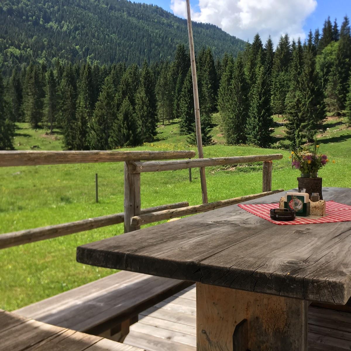 Restaurant "Knogleralm" in  Reit