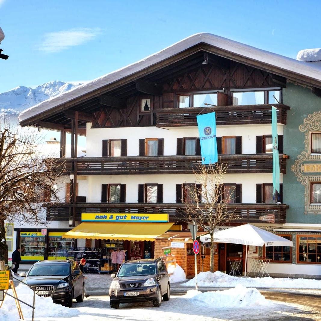 Restaurant "Hotel Löwen" in Reit im Winkl