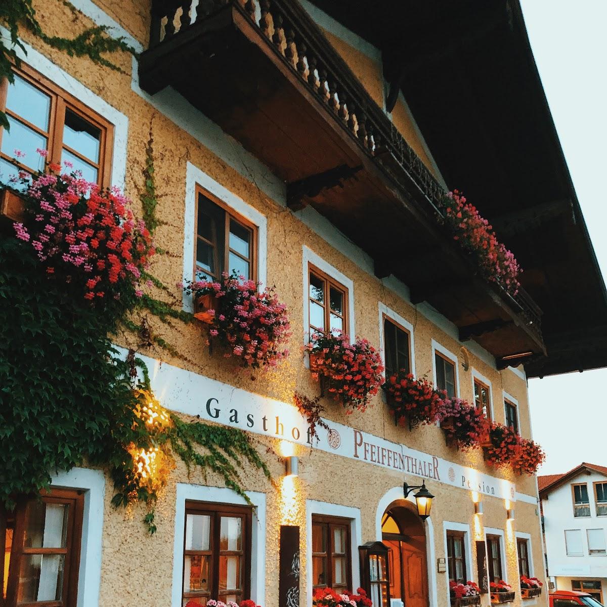 Restaurant "Gasthaus Pfeiffenthaler" in Bad Feilnbach