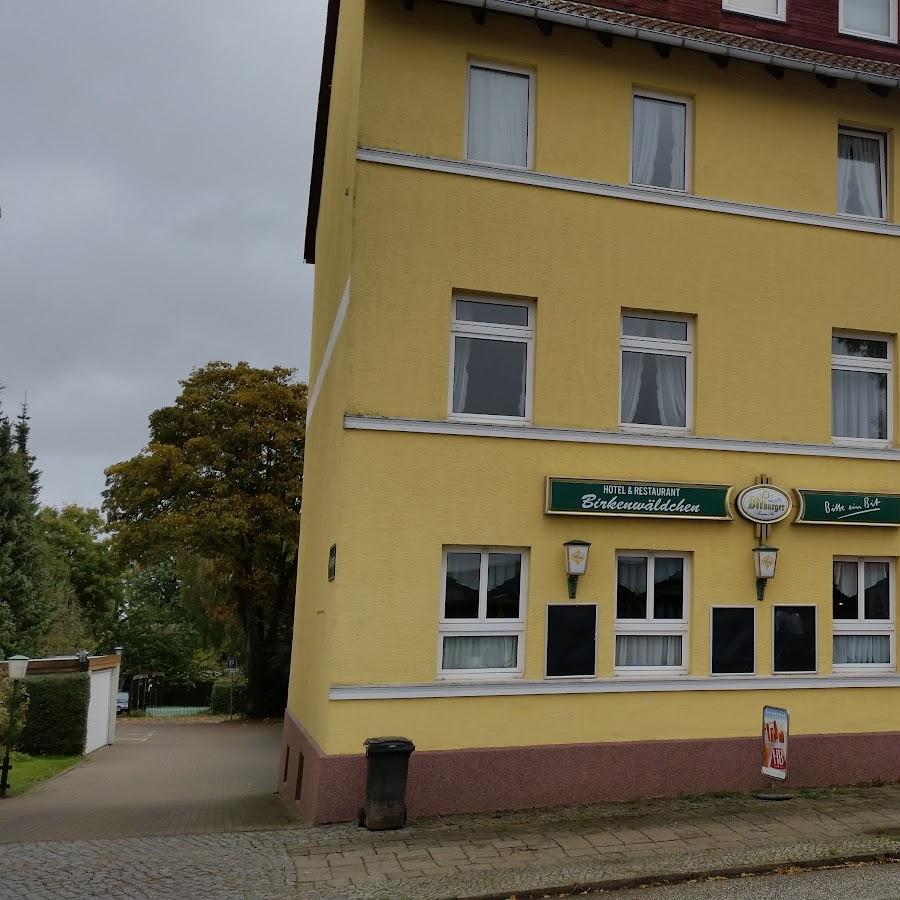 Restaurant "Hotel und Restaurant Birkenwäldchen" in Pritzwalk