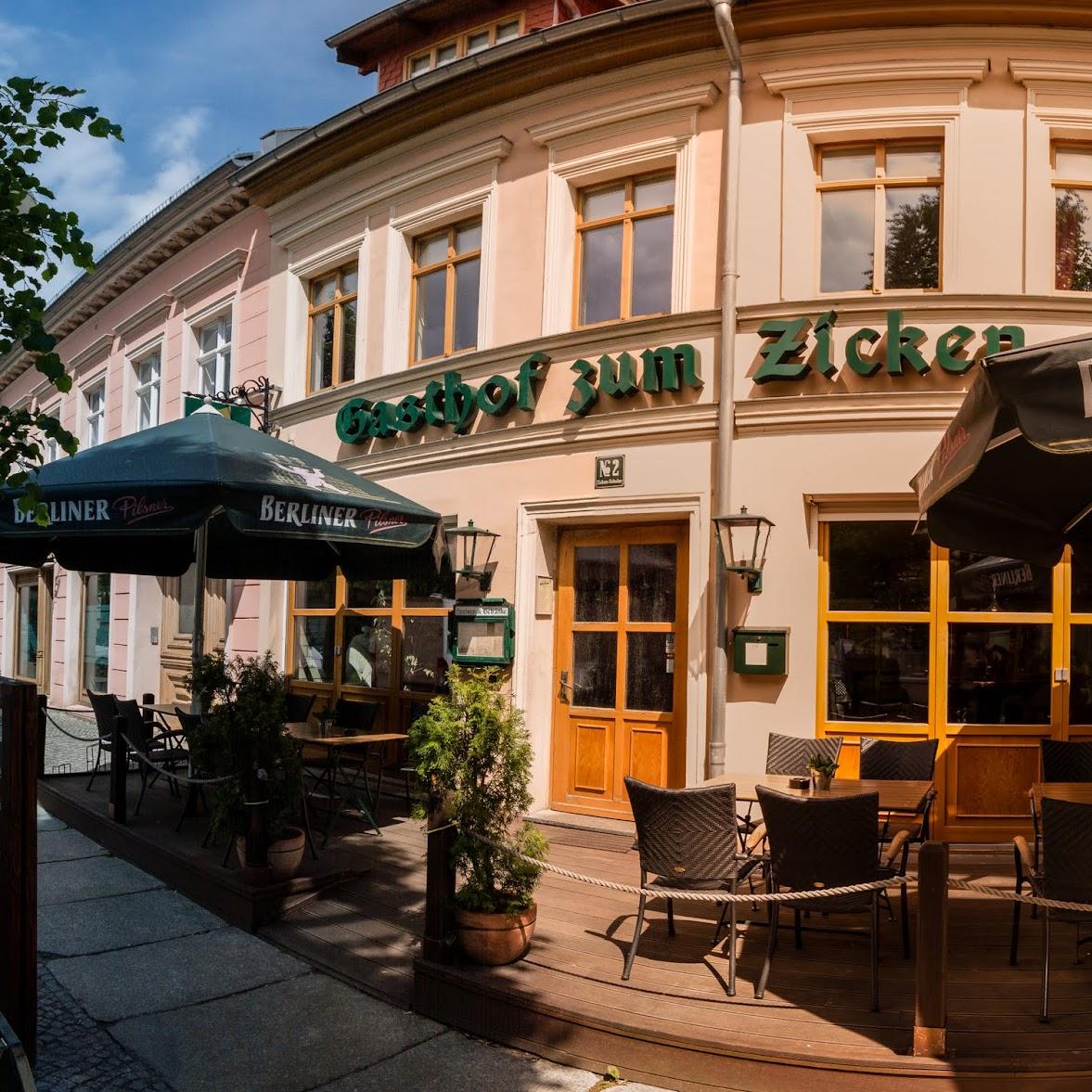 Restaurant "Hotel & Gasthof  Zum Zicken-Schulze " in Bernau bei Berlin