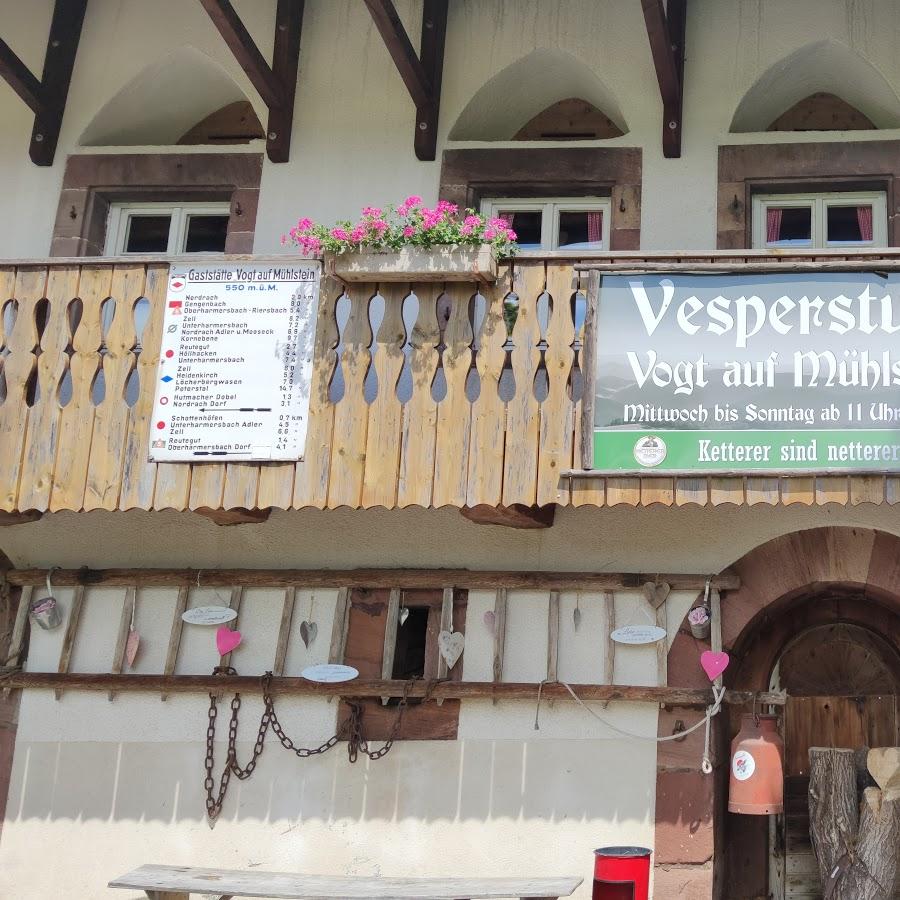 Restaurant "Vogt auf Mühlstein Gaststätte" in  Nordrach