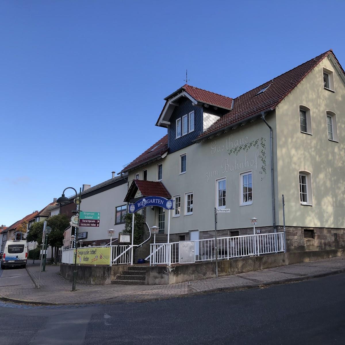 Restaurant "Gasthaus  Zum Bahnhof " in Ahnatal