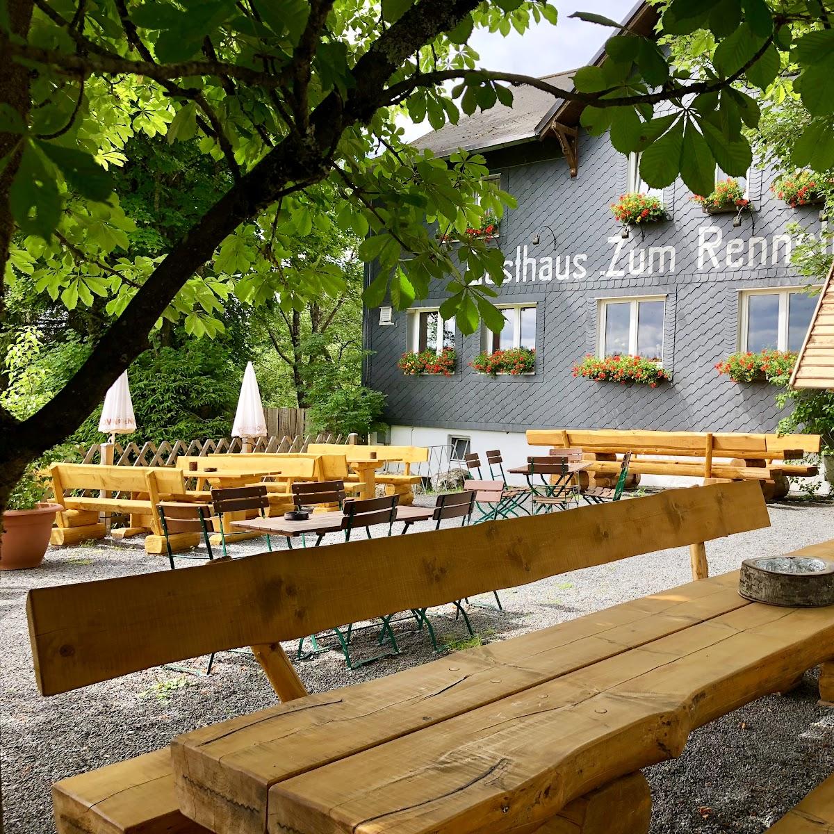 Restaurant "Gasthaus & Pension  Zum Rennsteig " in Eisfeld