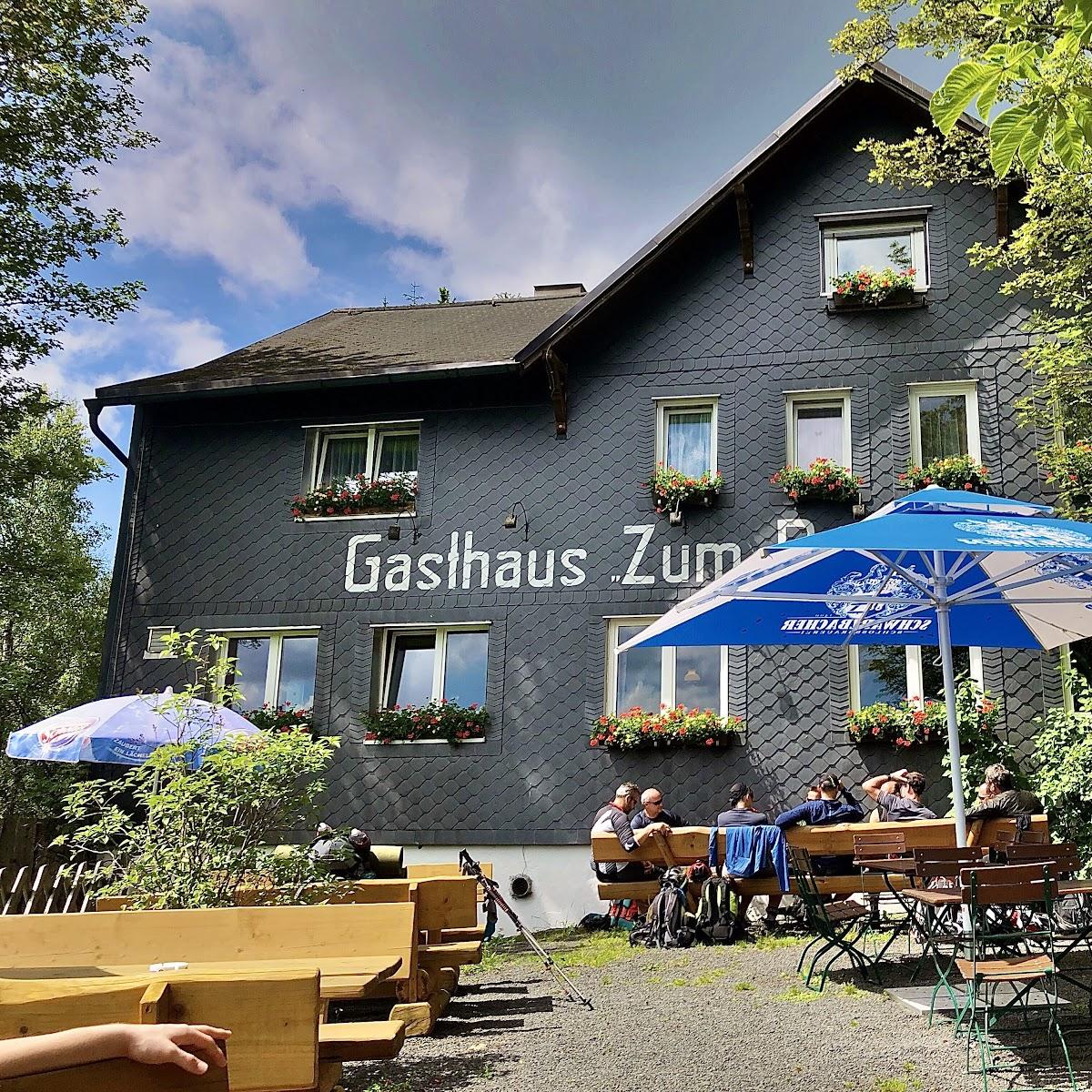 Restaurant "Gasthaus & Pension  Zum Rennsteig " in Eisfeld