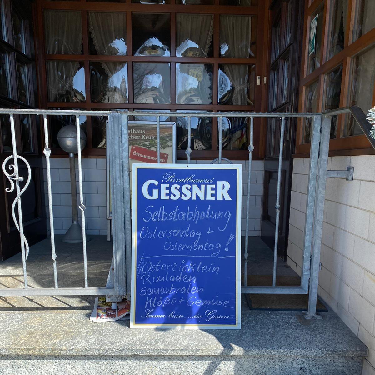 Restaurant "Gasthof Bayerischer Krug" in  Rennweg