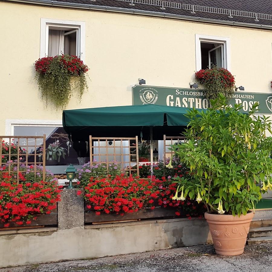 Restaurant "Gasthof Zur Post" in  Haimhausen