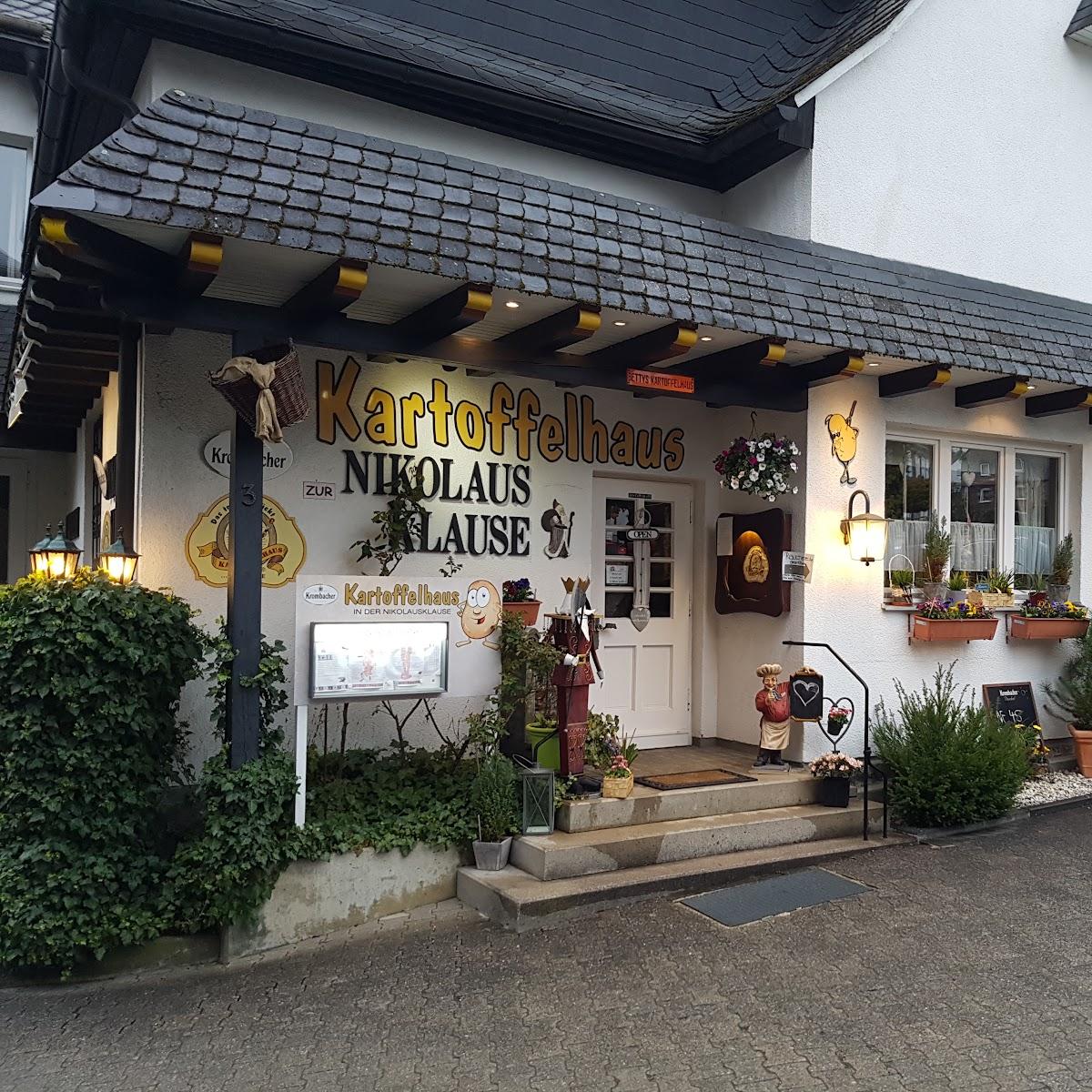 Restaurant "Das kleine Kartoffelhaus zur Nikolausklause" in Olsberg