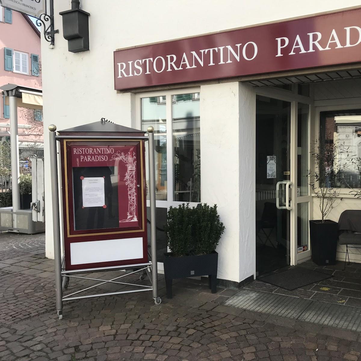 Restaurant "Ristorantino Paradiso" in Plochingen
