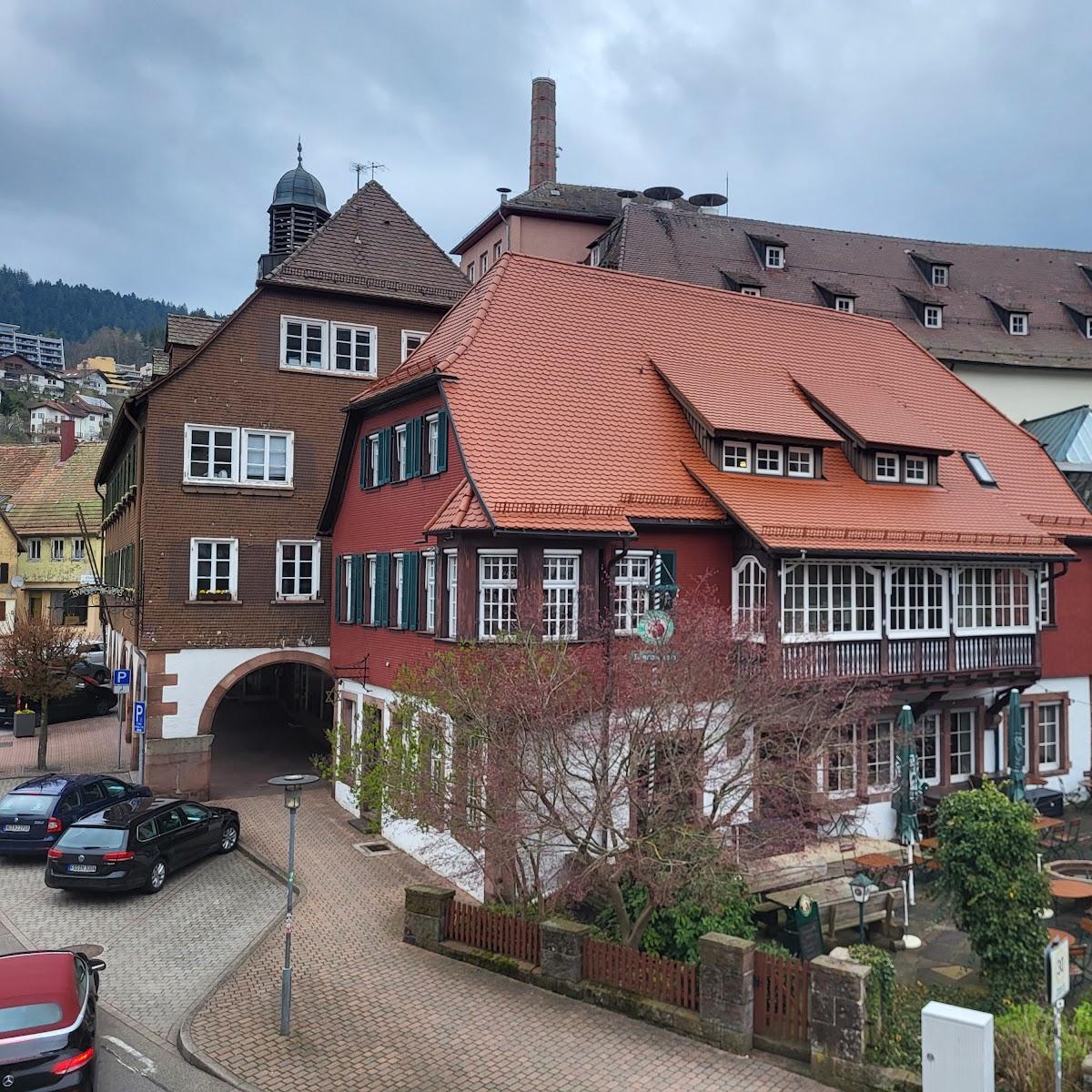 Restaurant "Brauereigasthof Löwen-Post" in Alpirsbach