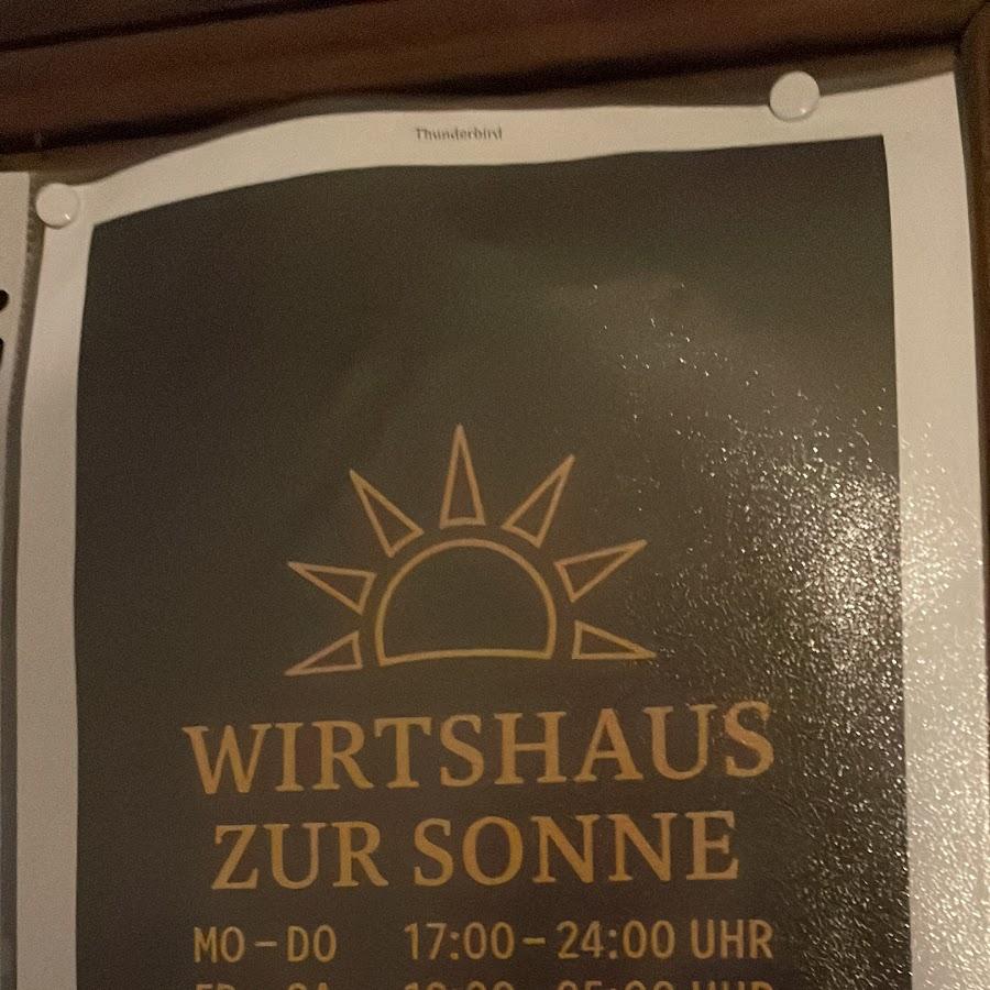 Restaurant "Wirtshaus zur Sonne" in Pfeffenhausen