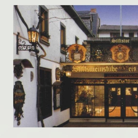 Restaurant "Weinhaus  Am Stiftstor " in  Treis-Karden