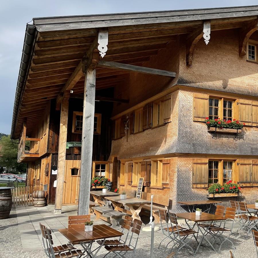 Restaurant "Wirtshaus beim Strumpfar" in Oberstaufen