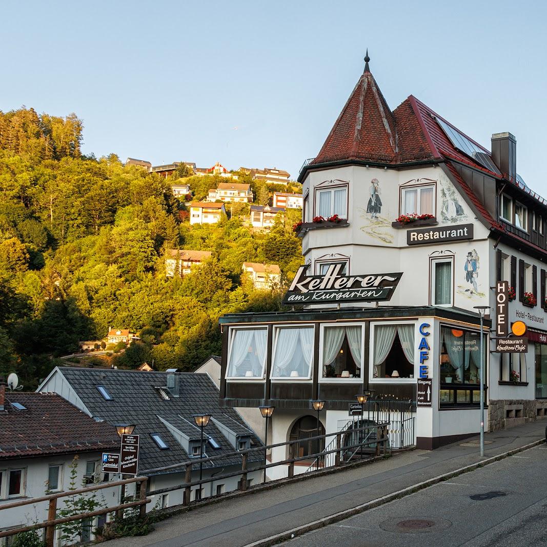 Restaurant "Hotel-Restaurant Konditorei-Café Ketterer am Kurgarten" in Triberg im Schwarzwald