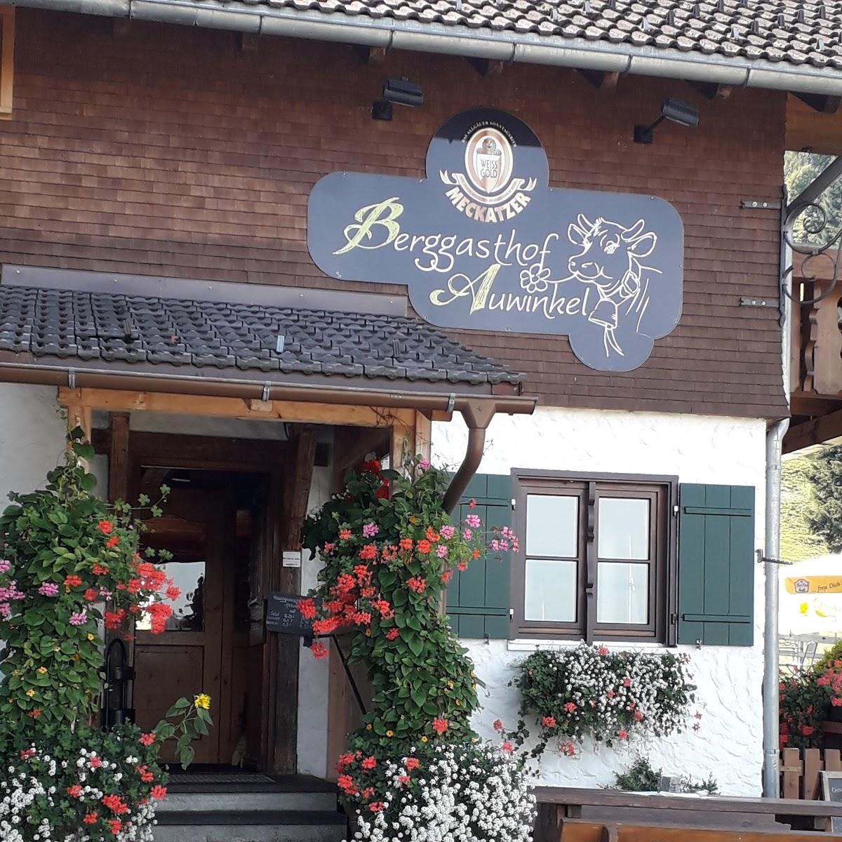 Restaurant "Berggasthof Auwinkel" in Oberstaufen