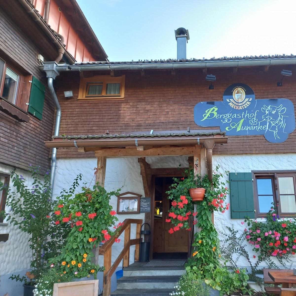 Restaurant "Berggasthof Auwinkel" in Oberstaufen