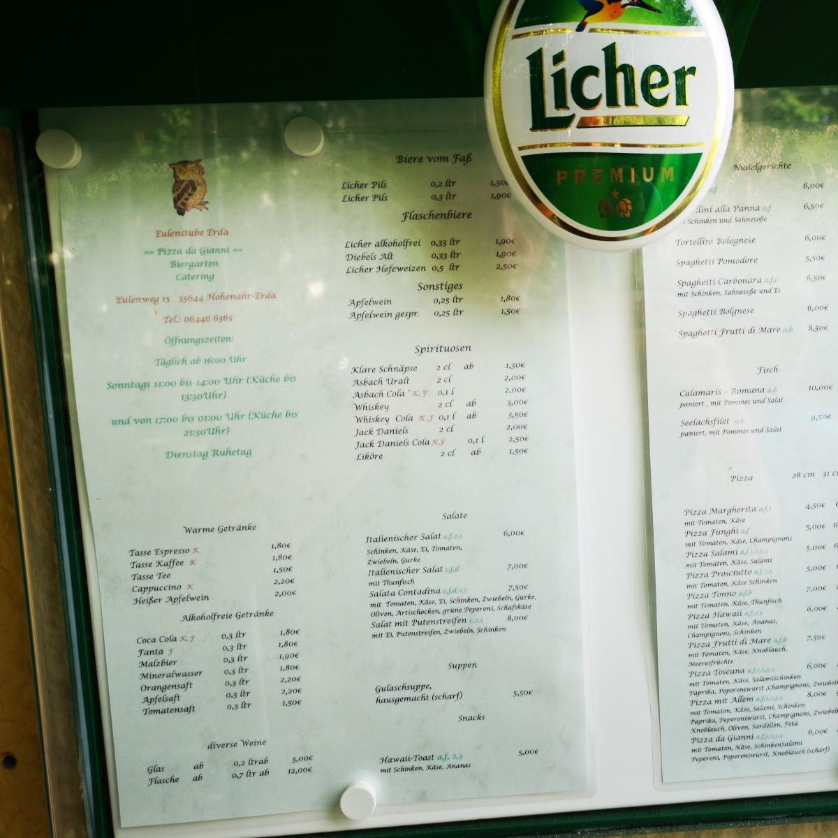 Restaurant "Gaststätte Eulenstube" in  Hohenahr