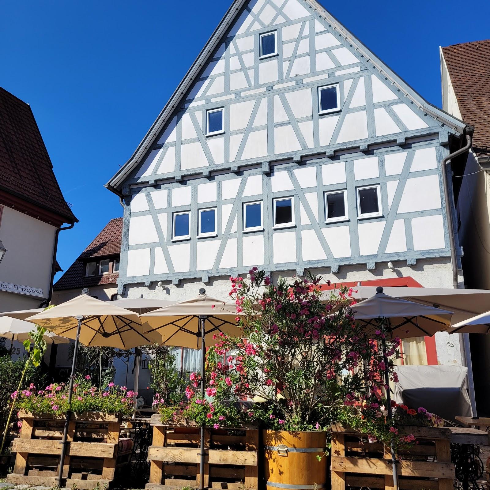Restaurant "Eiscafé  Weißes Haus " in Weil der Stadt