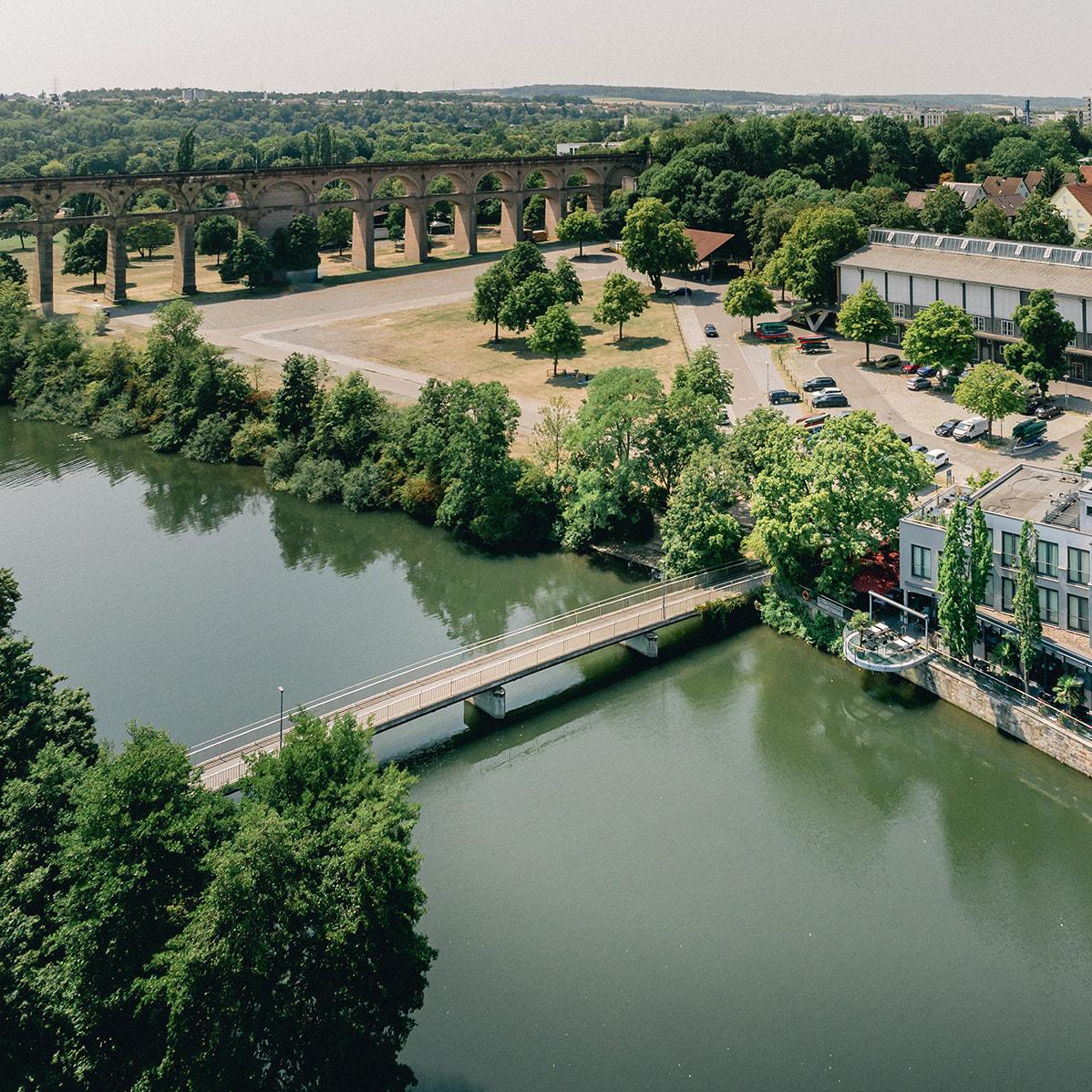 Restaurant "EBERHARDS am Wasser" in Bietigheim-Bissingen